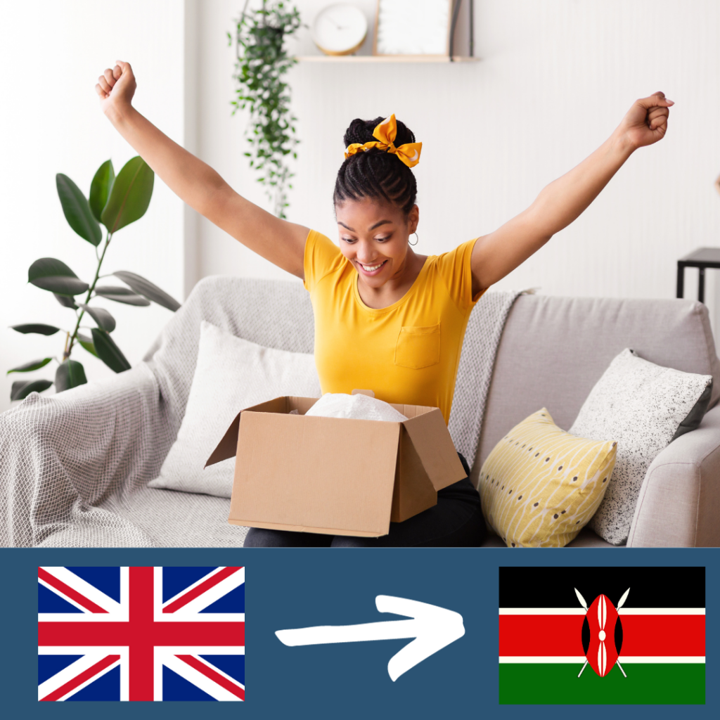 Shipping To Kenya From UK - Weekly